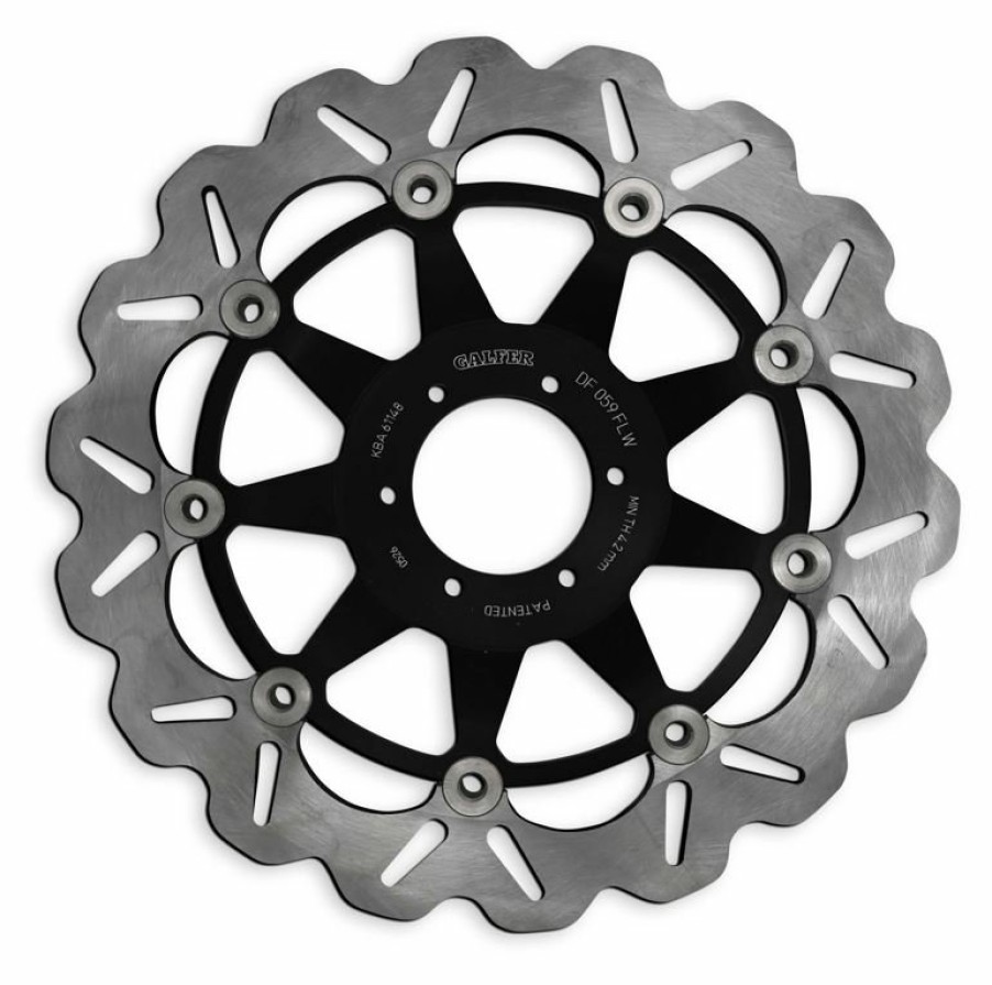 Rotores De Freno | Galfer 296Mm Floating Wave® Rotor Front Disc Df059Cw