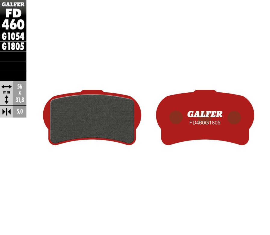 Pastillas De Freno | Galfer Trials Compound Front Pads Fd460G1805