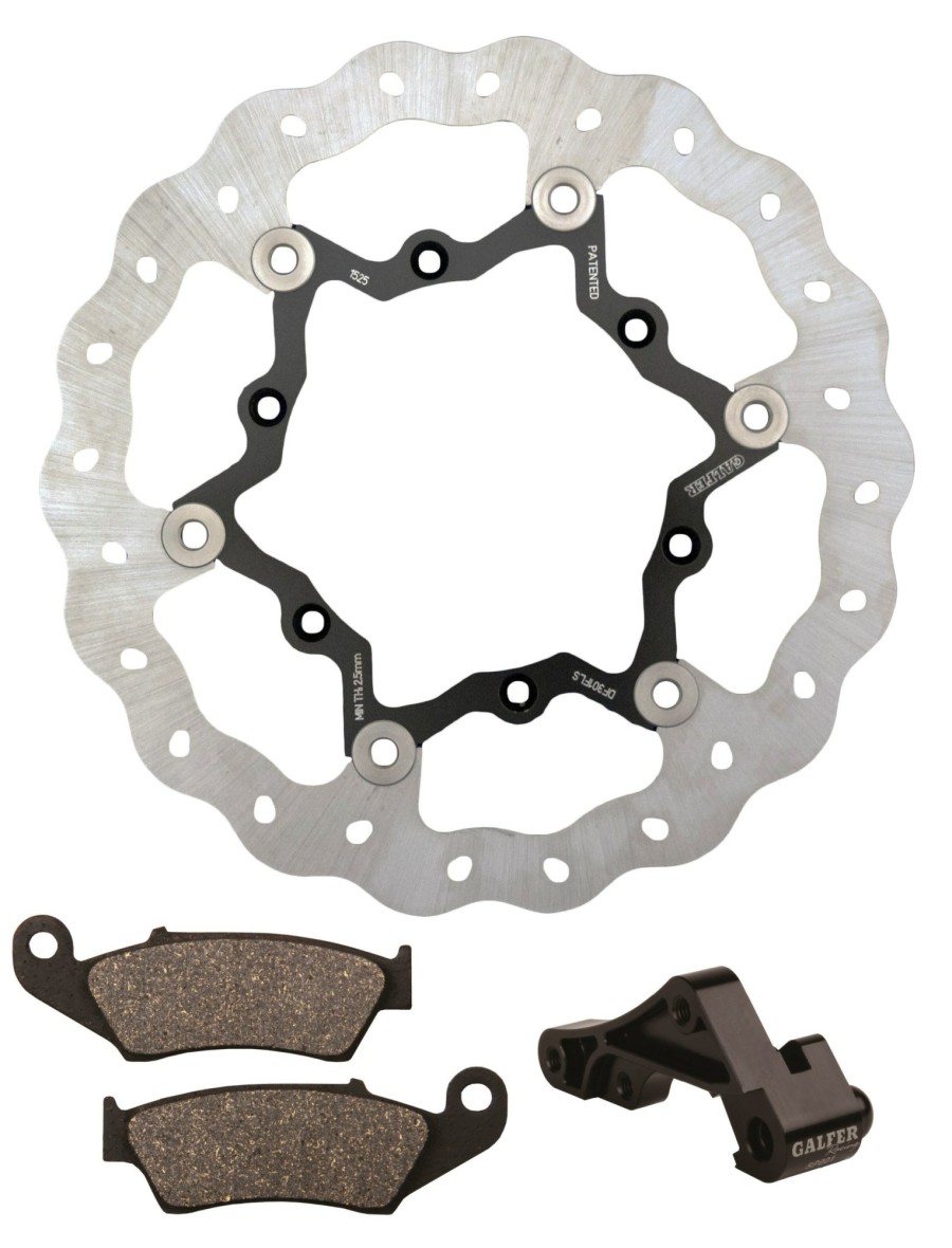 Kits De Freno | Galfer 270Mm Oversize Wave? Floating Rotor Kit Brake Pads Included Oversize Rotor Kit Kitos7