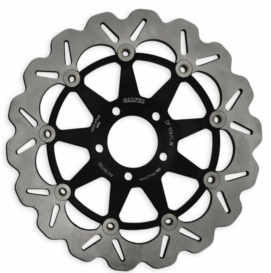 Rotores De Freno | Galfer 296Mm Floating Wave® Rotor Front Disc Df178Cw