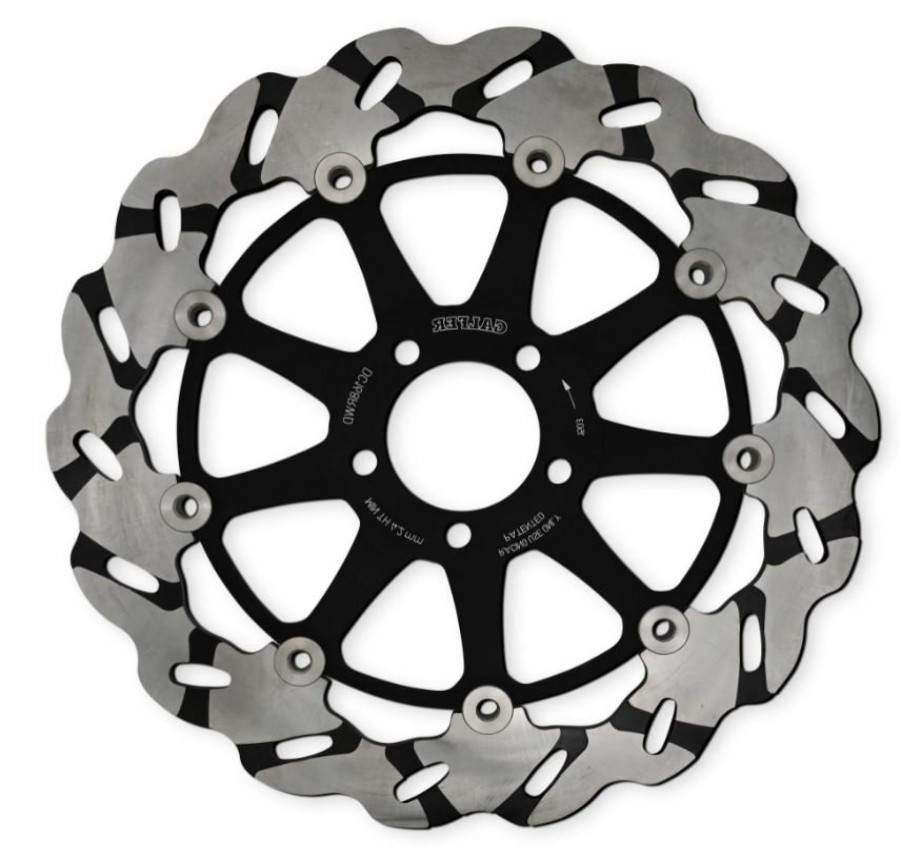 Rotores De Freno | Galfer 320Mm Superbike Wave® Rotor Left Side Directional Front Disc Df168Crwi