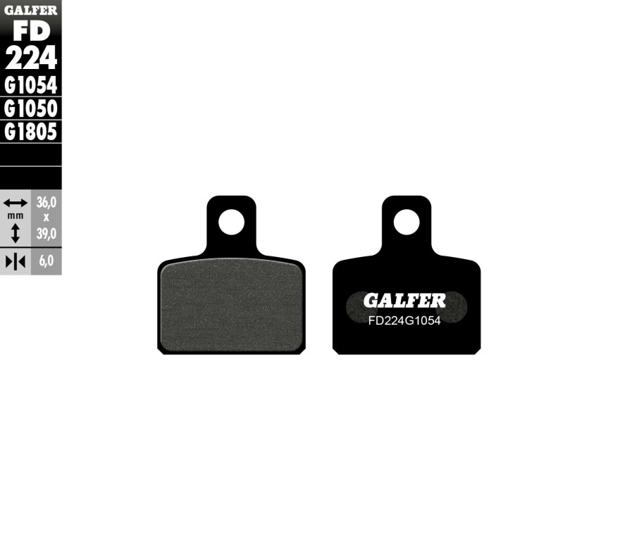 Pastillas De Freno | Galfer Semi-Metallic Compound Rear Pads Front Pads Fd224G1054