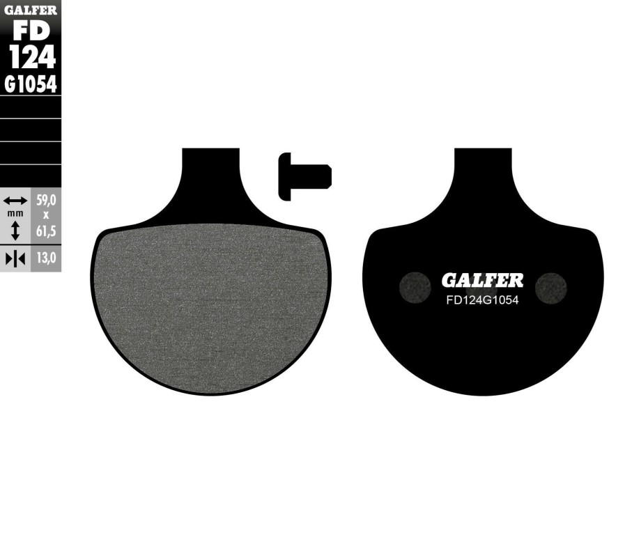 Pastillas De Freno | Galfer Semi-Metallic Compound Front Pads Fd124G1054