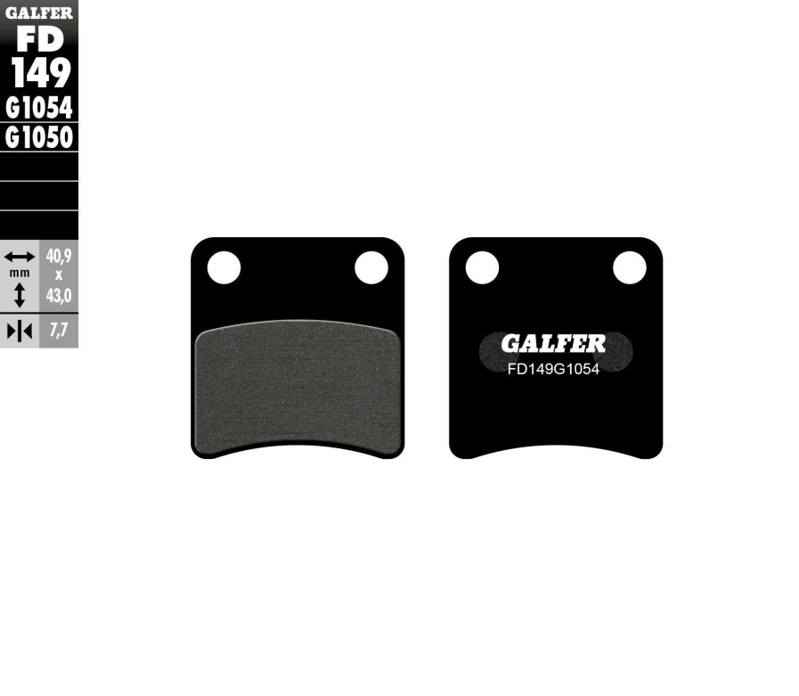 Pastillas De Freno | Galfer Semi-Metallic Compound Front Pads Fd149G1054