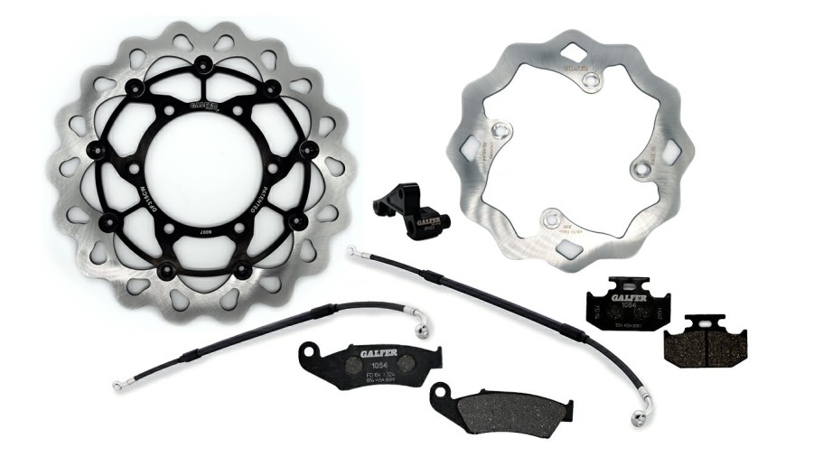 Kits De Freno | Galfer 320Mm Super Motard Oversized Floating Wave? Rotor Kit Oversize Rotor Kit Kitos899