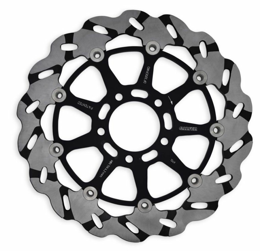 Rotores De Freno | Galfer 320Mm Superbike Wave® Rotor Right Side Directional Front Disc Df320Crwd