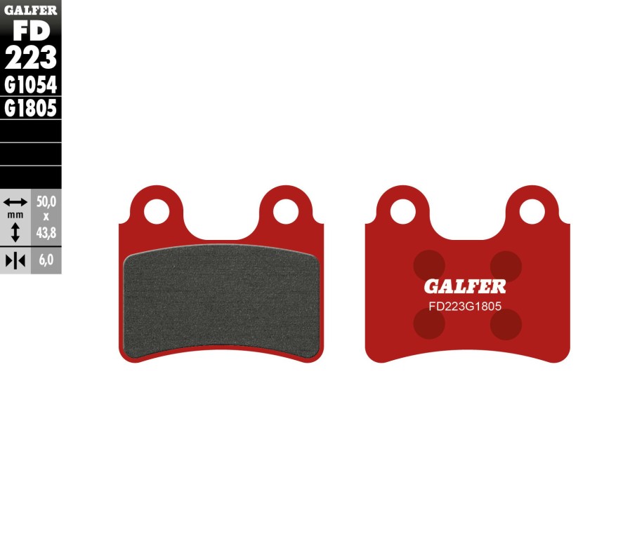 Pastillas De Freno | Galfer Trials Compound Front Pads Rear Pads Fd223G1805