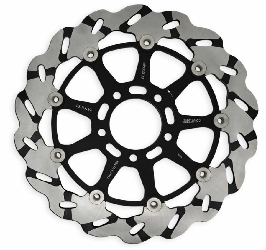 Rotores De Freno | Galfer 320Mm Superbike Wave® Rotor Left Side Directional Front Disc Df320Crwi