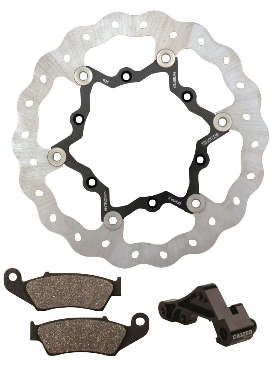 Kits De Freno | Galfer 270Mm Oversize Wave? Floating Rotor Kit Brake Pads Included Oversize Rotor Kit Kitos8