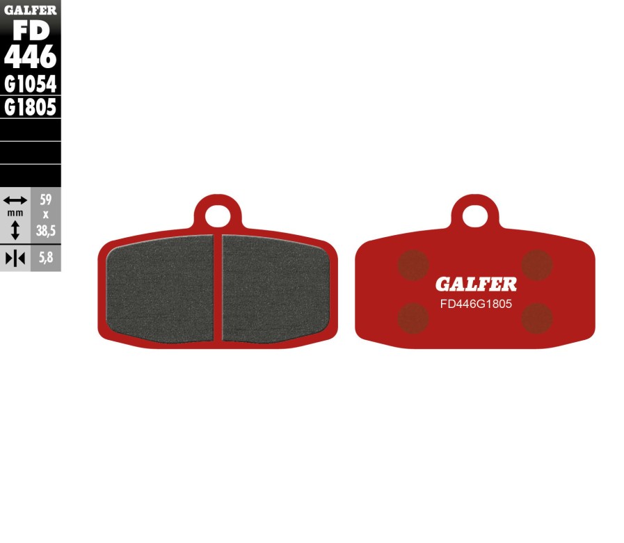 Pastillas De Freno | Galfer Trials Compound Front Pads Fd446G1805