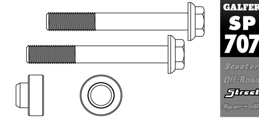 Lineas De Freno | Galfer 320X5Mm Oversize Wave? Rotor Kit For The Bmw R 1200 Gs Includes Two 320X5Mm Rotors Two Brake Pad Sets And Two Mounting Hardware Sets. Oversize Rotor Kit Kitos707