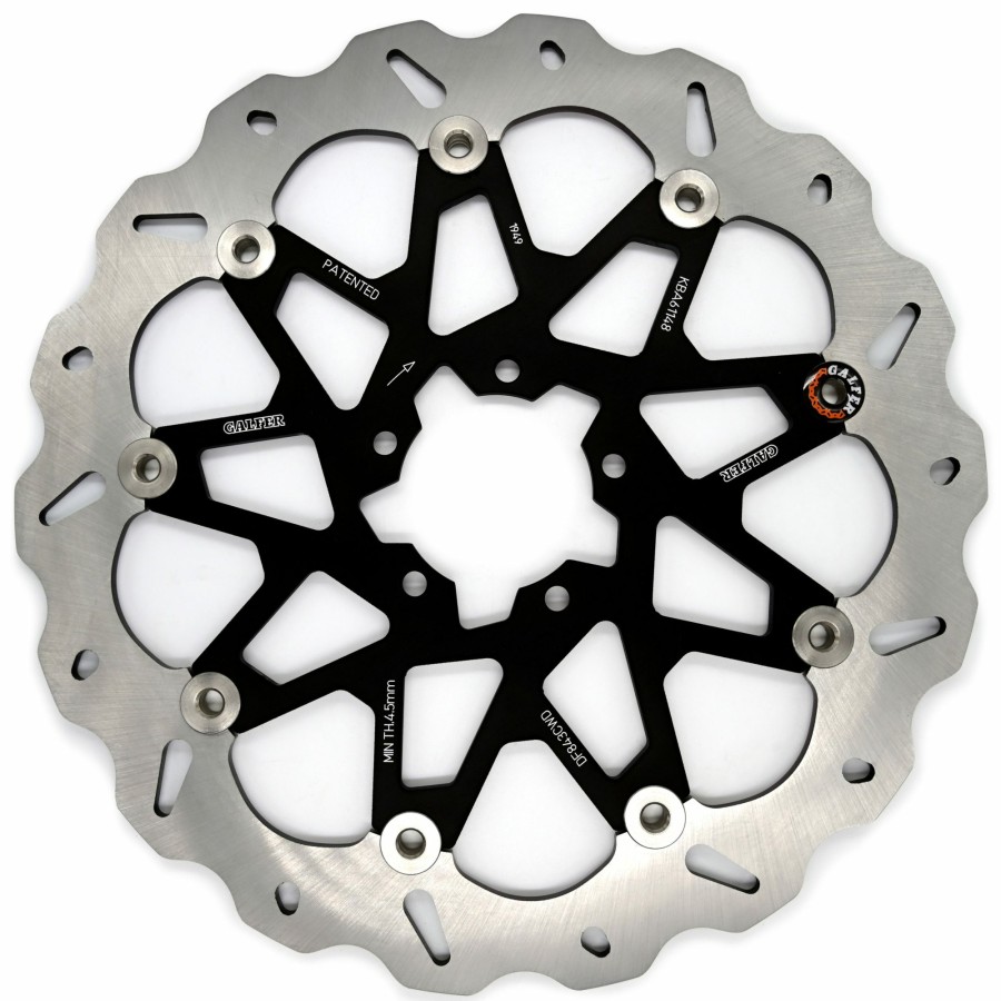 Rotores De Freno | Galfer 320Mm Full-Floating Wave Rotor Front Disc Df843Cwd