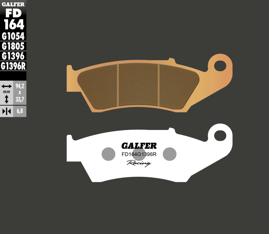 Pastillas De Freno | Galfer Ceramic Hh Race Compound Front Pads Fd164G1396R