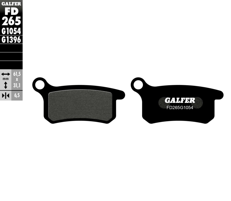 Pastillas De Freno | Galfer Semi-Metallic Compound Rear Pads Front Pads Fd265G1054