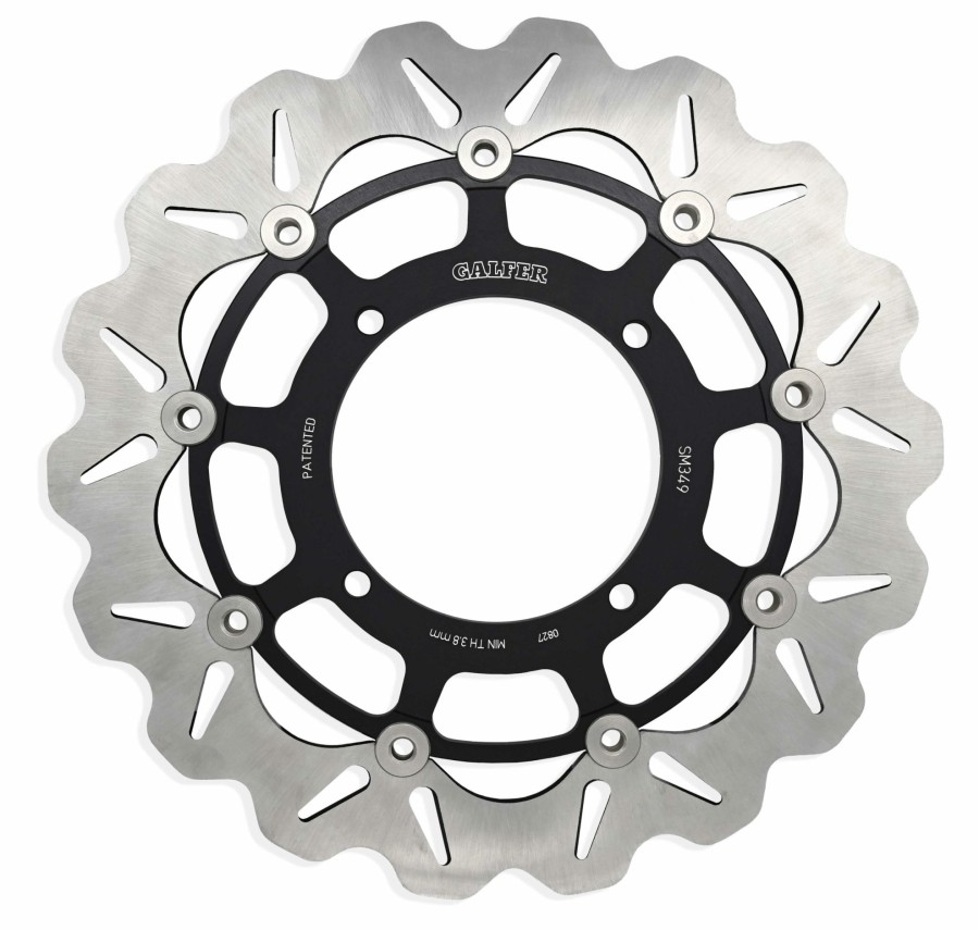 Rotores De Freno | Galfer 320Mm Super Motard Floating Wave® Rotor Front Disc Df349Sm