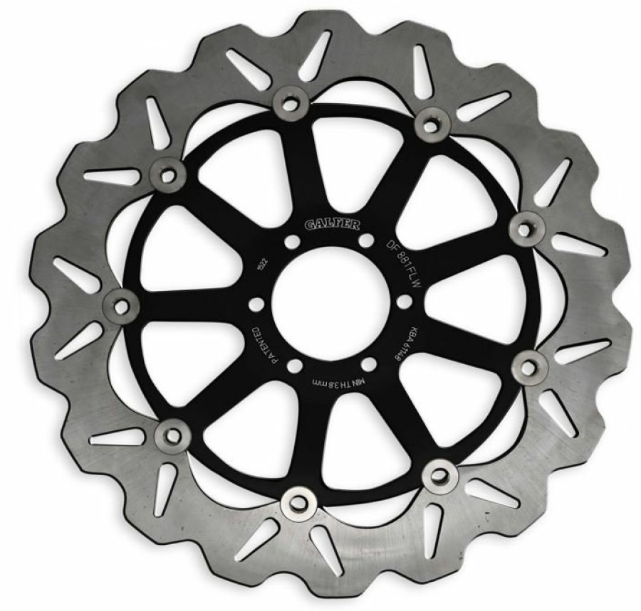 Rotores De Freno | Galfer 320Mm Floating Wave® Rotor Front Disc Df881Cw