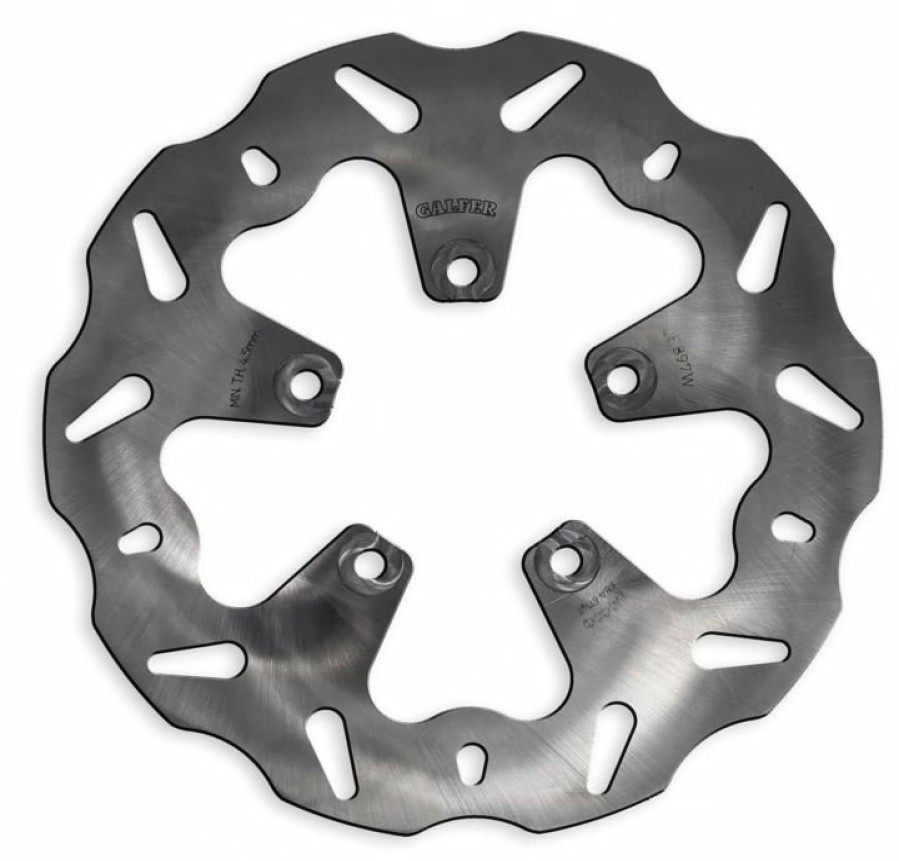 Rotores De Freno | Galfer 240Mm Solid Mount Wave® Rotor Rear Disc Df897W