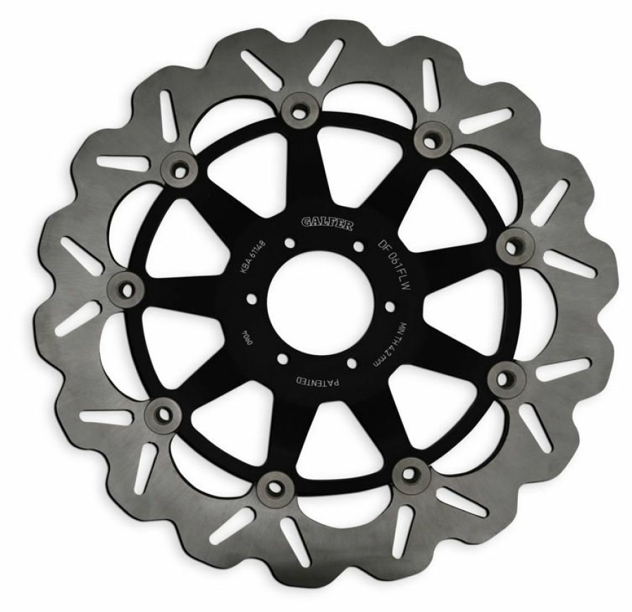 Rotores De Freno | Galfer 296Mm Floating Wave® Rotor Front Disc Df061Cw