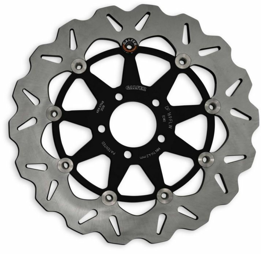 Rotores De Freno | Galfer 320Mm Floating Wave® Rotor Front Disc Df168Cw