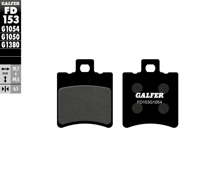 Pastillas De Freno | Galfer Semi-Metallic Compound Front Pads Rear Pads Fd153G1054