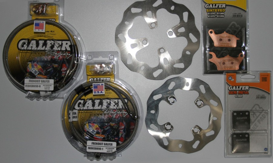 Lineas De Freno | Galfer Complete Braking Kit Non Abs Quick Kit Kit895