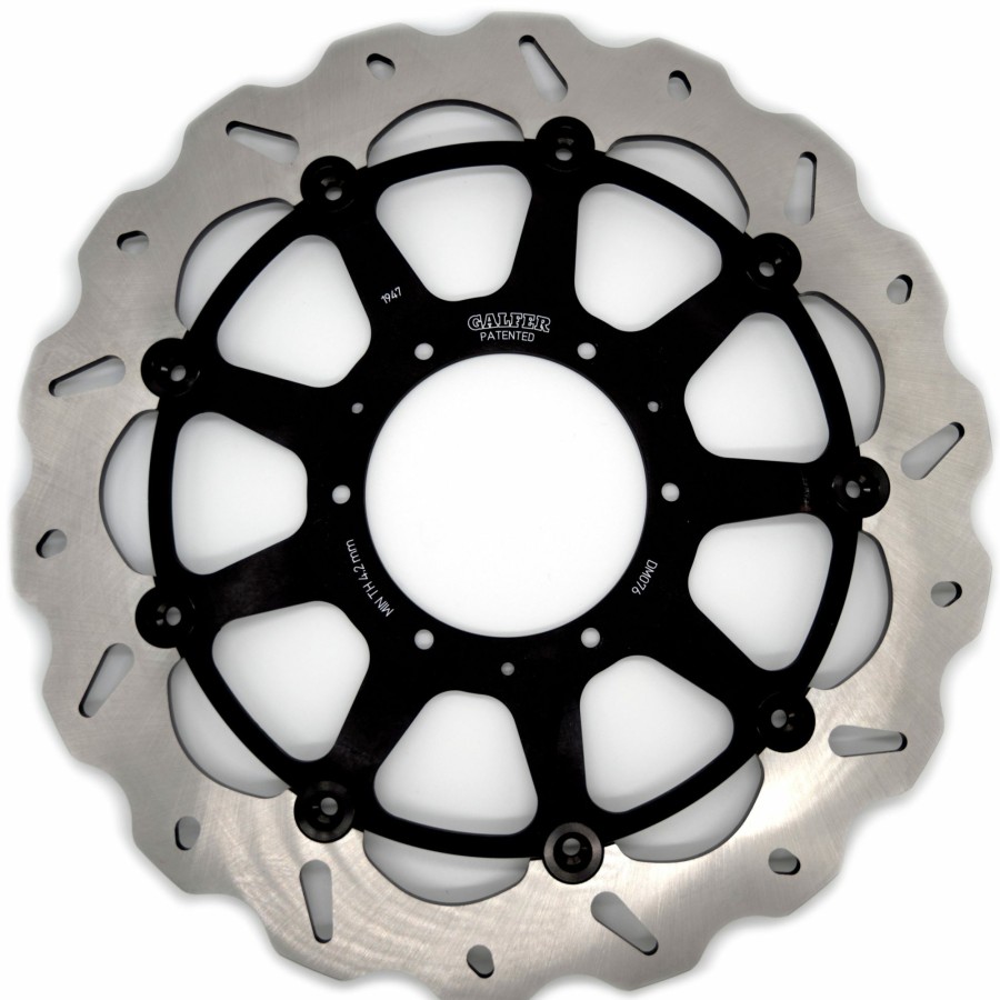 Rotores De Freno | Galfer 320Mm Wave® Rotor With Abs Ring Front Disc Df076Cwd-Ar